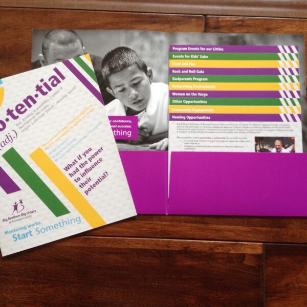 Big Brothers Big Sisters of Broward "Potential" Brochure