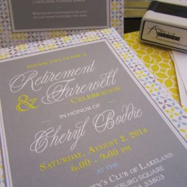 Retirement Farewell Party Invitation