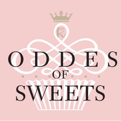 Goddess of Sweets Logo on pink
