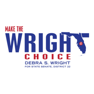 Logo design for Wright senate campaign