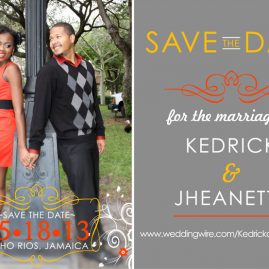 Save the Date Postcard - JKR