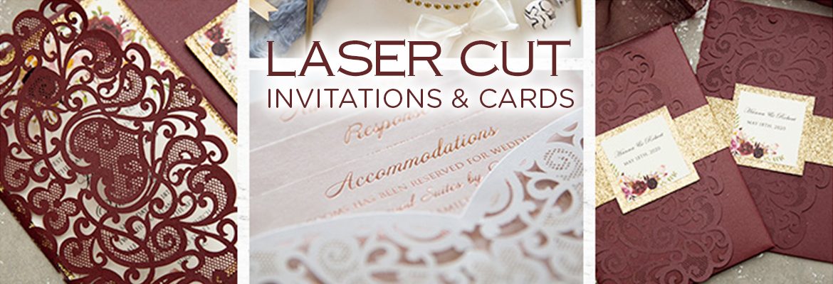 Laser Cut Invitations and cards